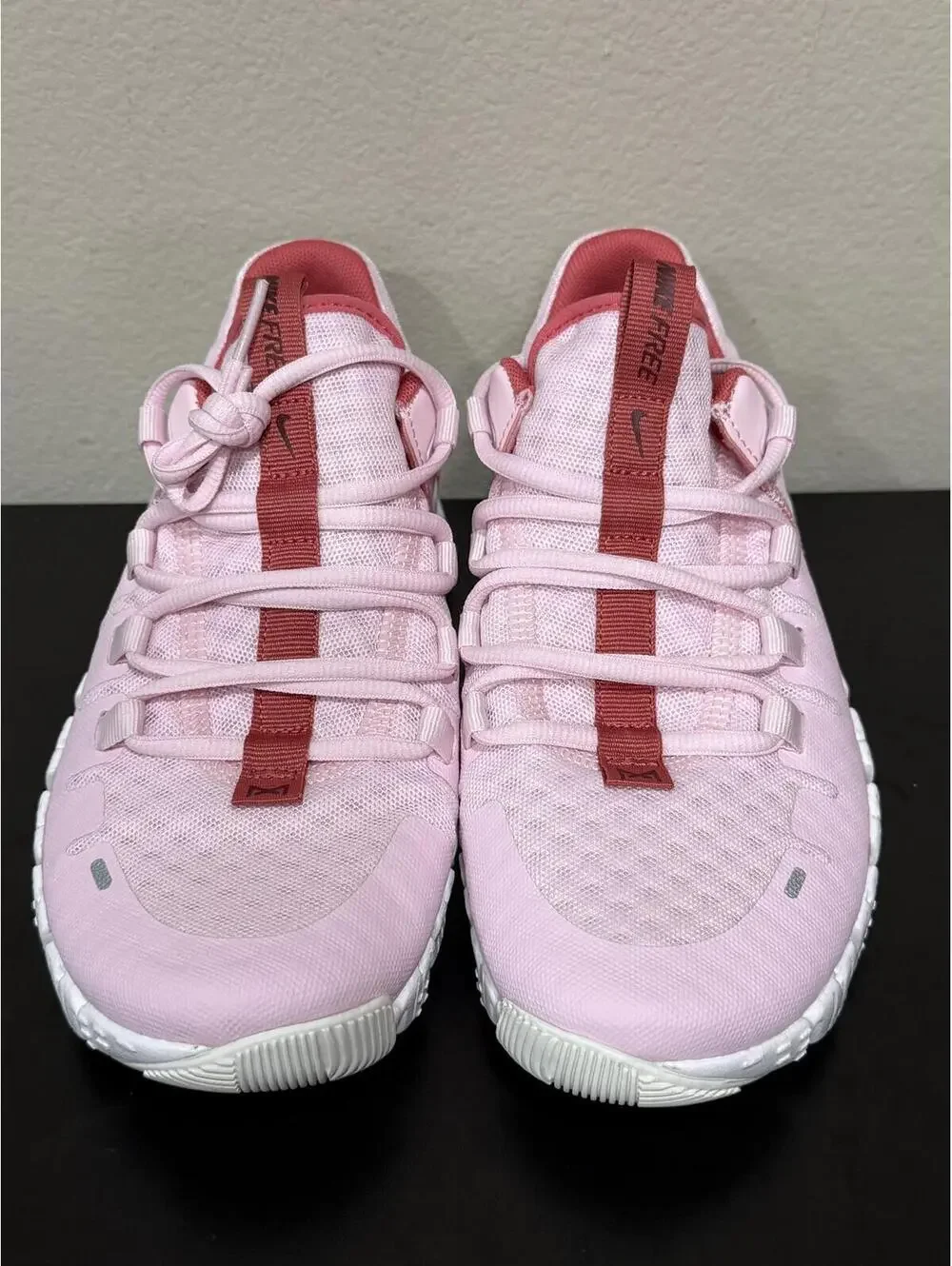 Size 9.5 - Nike Women’s Free Metcon 5 Premium “Pink Foam Adobe”